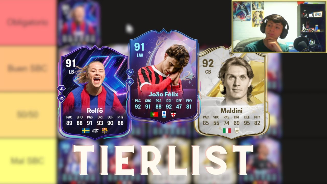 ¿CUÁL FUE EL MEJOR SBC DE TODO FUT FANTASY? | TIERLIST EAFC 25