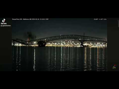runtuhnya jembatan Baltimore oleh kapal Singapura