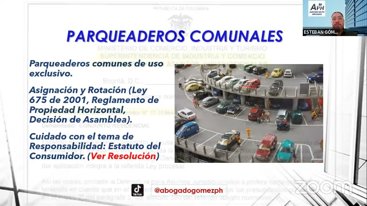 PARQUEADEROS COMUNES Y DE VISITANTES: Mitos y Realidades