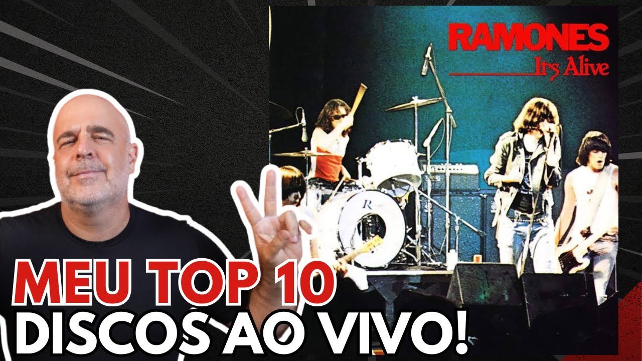 Top 10 discos de rock ao vivo! Ramones, MC5, Jerry Lee Lewis...