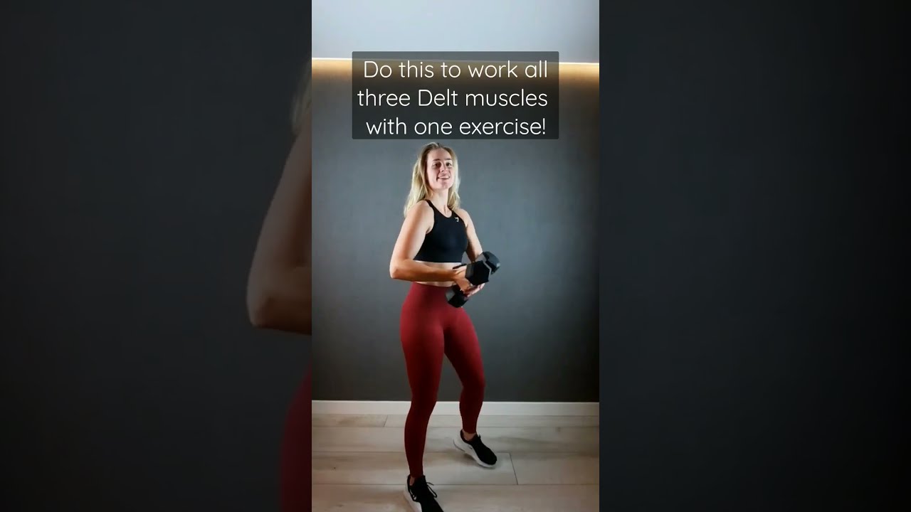 Home workout exercises 💪🏼 Arnold Press Dumbbell 