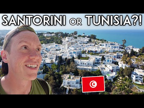 You Won't Believe This Is TUNISIA (Sidi Bou Said) Travel Vlog سيدي بو سعيد ، تونس