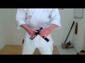 COMO AMARRAR A FAIXA KARATE ,JUDO, JIUJITSU,NINJUTSU...