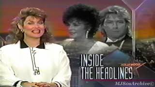 Details Elizabeth Taylor & Larry Fortensky’s Neverland Wedding | 14 Helicopters & Celebrity Guests | ET 1991 Guide