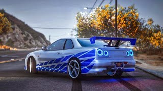 Nissan R34 Custom Kit & Loud Engine || Movie on RTX 3060 12GB OC Rockstar Editor || FroDy Customs