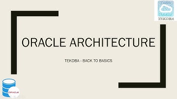 Oracle Database Architecture - Conventional & 12c Multitenant|SQL Processing with Live Demonstration