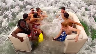 80 Idiots In Boats Caught On Camera !