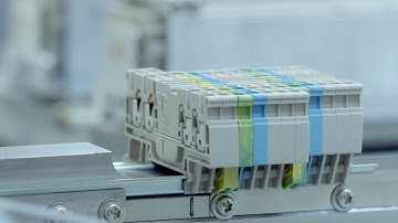 Weidmüller automated terminal block assembly