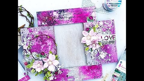 Mixed Media Altered Frame | Video Tutorial
