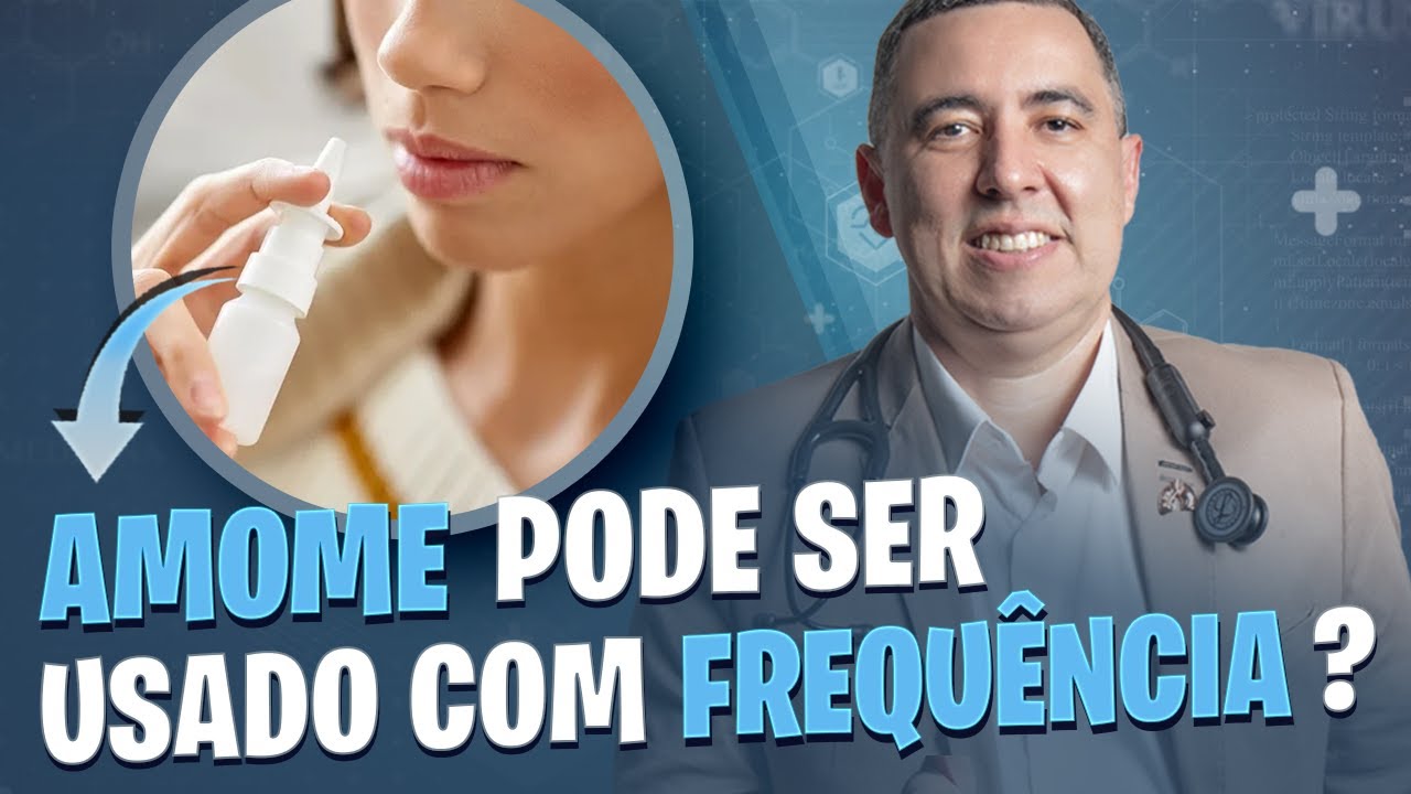 Uso contínuo de AMOME para combater RINITE é comum? Médico ...