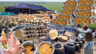 Huge Traditional Village Marriage Ceremony | Cooking for 3000 People | Village Wedding Food by Stunning Punjab 9,841 views 2 months ago 19 minutes