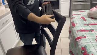 Soft Removable Stretch Seat Covers for Dining Chairs Set of 6