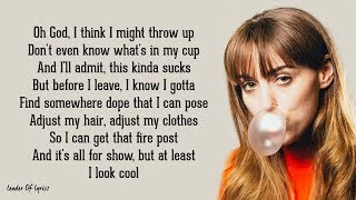 Sasha Sloan - at least i look cool (Lyrics) Resimi