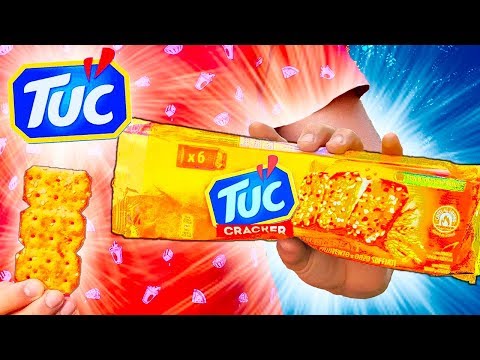 ПОВТОРИЛИ 3 ВКУСНЯШКИ ИЗ СУПЕРМАРКЕТА / КРЕКЕРЫ TUC / BOUNTY ПАСТА / ОРЕХОВЫЕ БАТОНЧИКИ (испания)