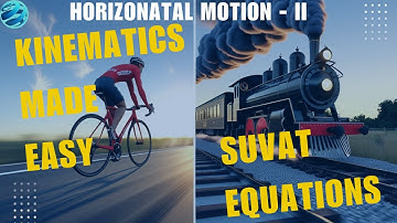 SUVAT/Kinematics Equations: Solve Horizontal Motion Problems | Part 2 (With Examples)