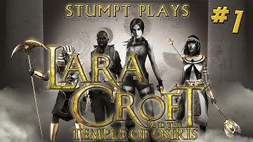 Stumpt Plays - Lara Croft and the Temple of Osiris - #1 - Angry Crocodiles (4 Player Gameplay)