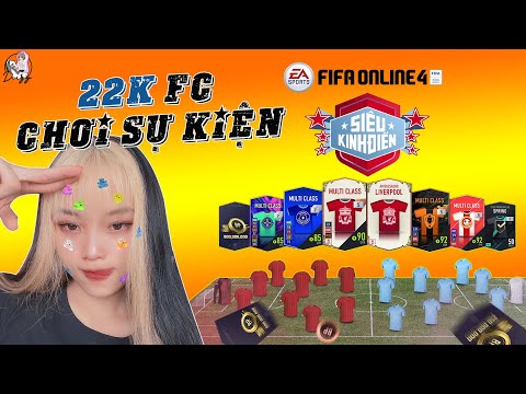 RyyGamin | FIFA ONLINE 4 | CHƠI 22K FC SỰ KIỆN SIÊU KINH ĐIỂN - MỞ THẺ CHỈ ĐỊNH "REAL MADRIC" +7