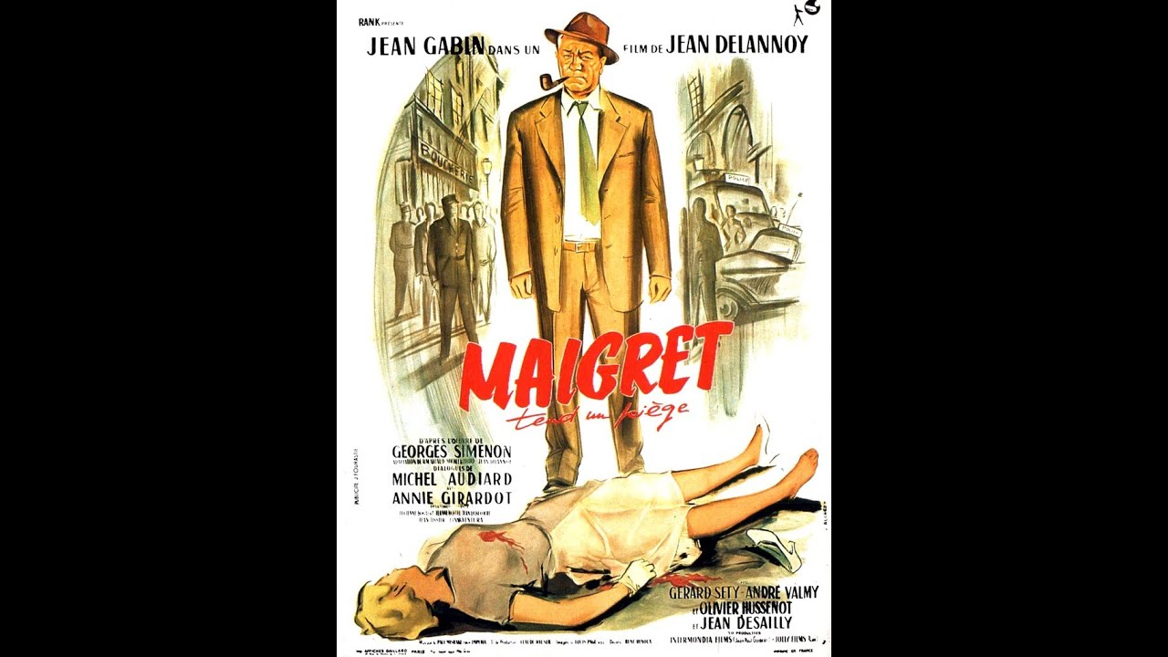 MAIGRET TEND UN PIÈGE (1958) de Jean Delannoy. Présentation du film par