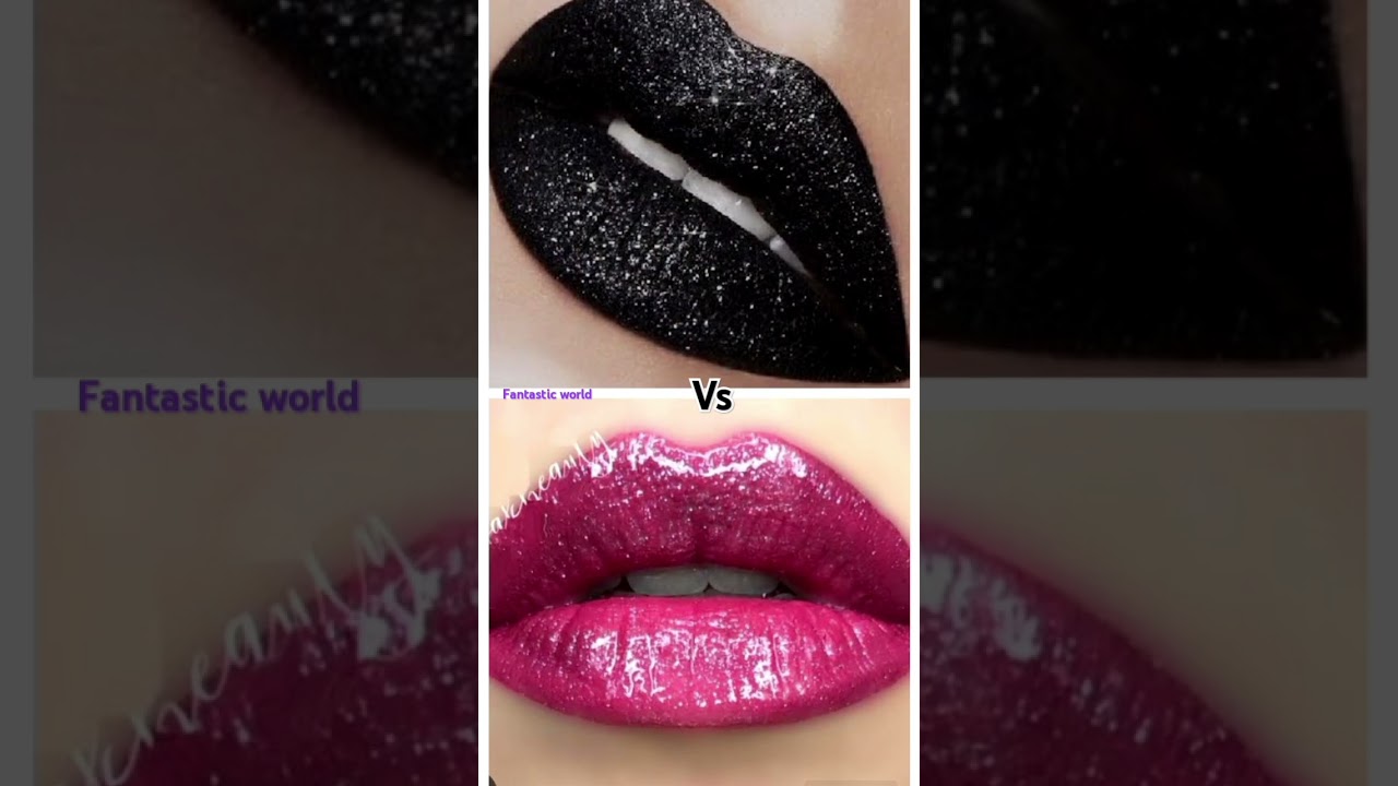 glitter black v/s glitter pink things challenge gown, heel ,etc 