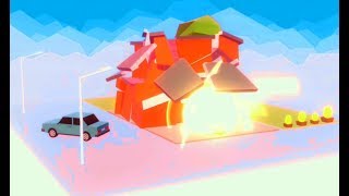 City Destructor - Demolition game (by NodeTrack) - Walkthrough Gameplay (Android, iOS) HQ screenshot 2