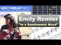 Emily remler  in a sentimental mood  virtual guitar transcription by gilles rea