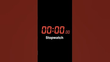 1 Minute Stopwatch #stopwatch #timer
