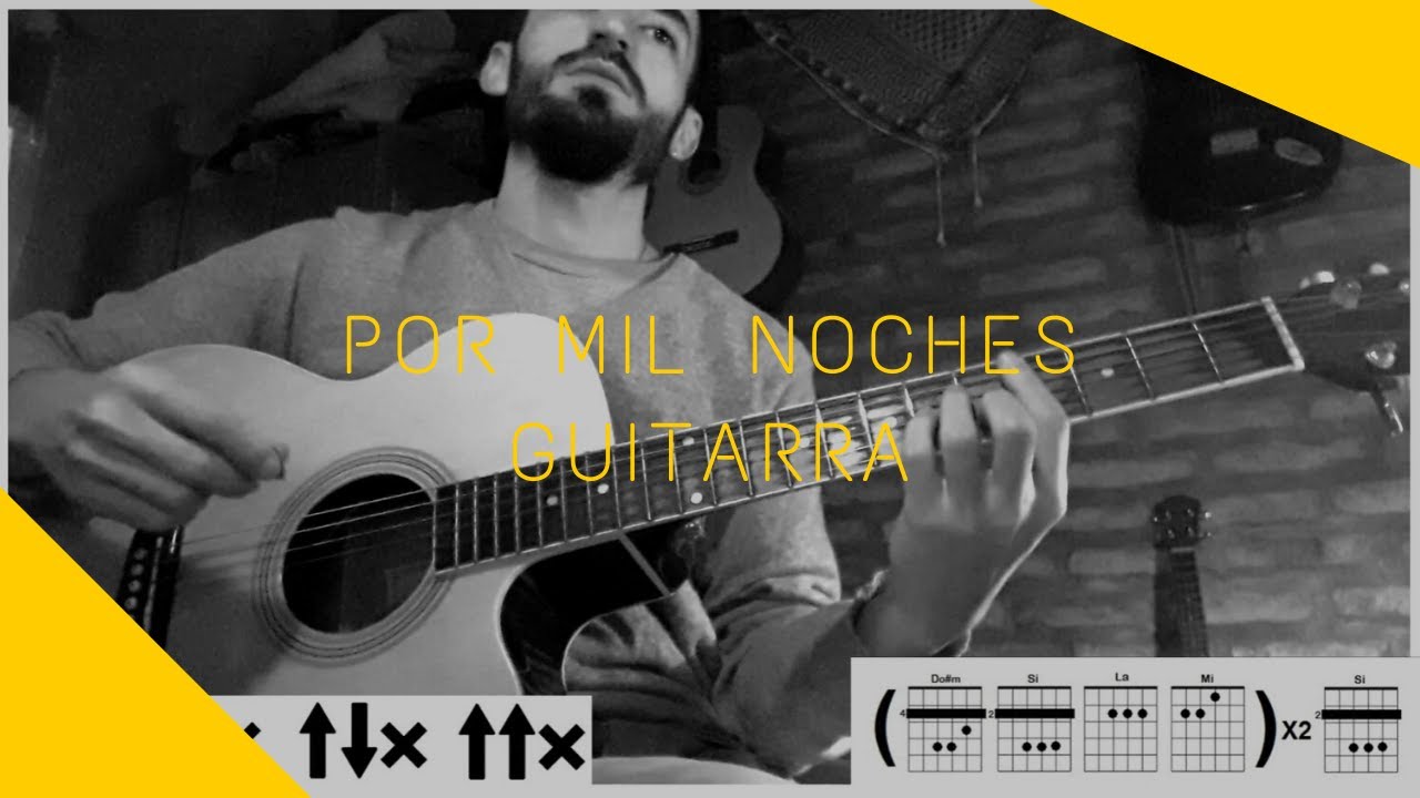 GUITARRA | Por Mil Noches - AIRBAG (Guitarra cover/tutorial) Martin Lopez