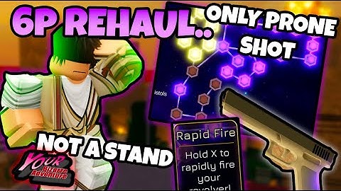 [YBA] The Six Pistols Rehaul is NO LONGER A STAND... (CRASHOUT WARNING)