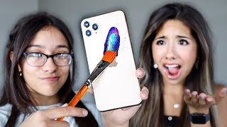 My Sister Customizes My iPhone 11!