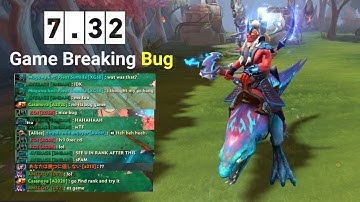 7.32 Game Breaking Bug #dota2 #touchmyaghs