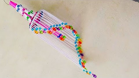 Macrame Simple & Beautiful Design Jhumar / Chandelier Tutorial !! Full Part