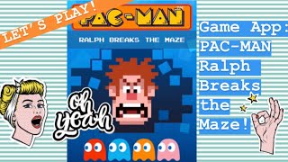 Let’s Play PAC-MAN Ralph Breaks the Maze Game App | Oleg’s Toys Channel screenshot 3