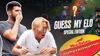 SWEDISH SURSTRÖMMING FISH FORFEIT! | Guess My ELO 2022 Special Edition