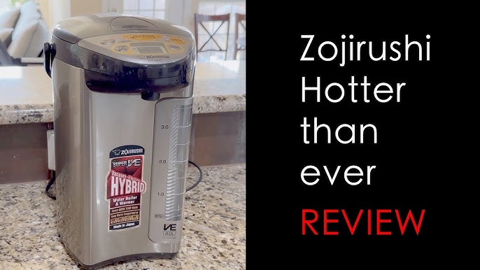 Tiger and Zojirushi Water Boiler and Warmer Blogger Review 