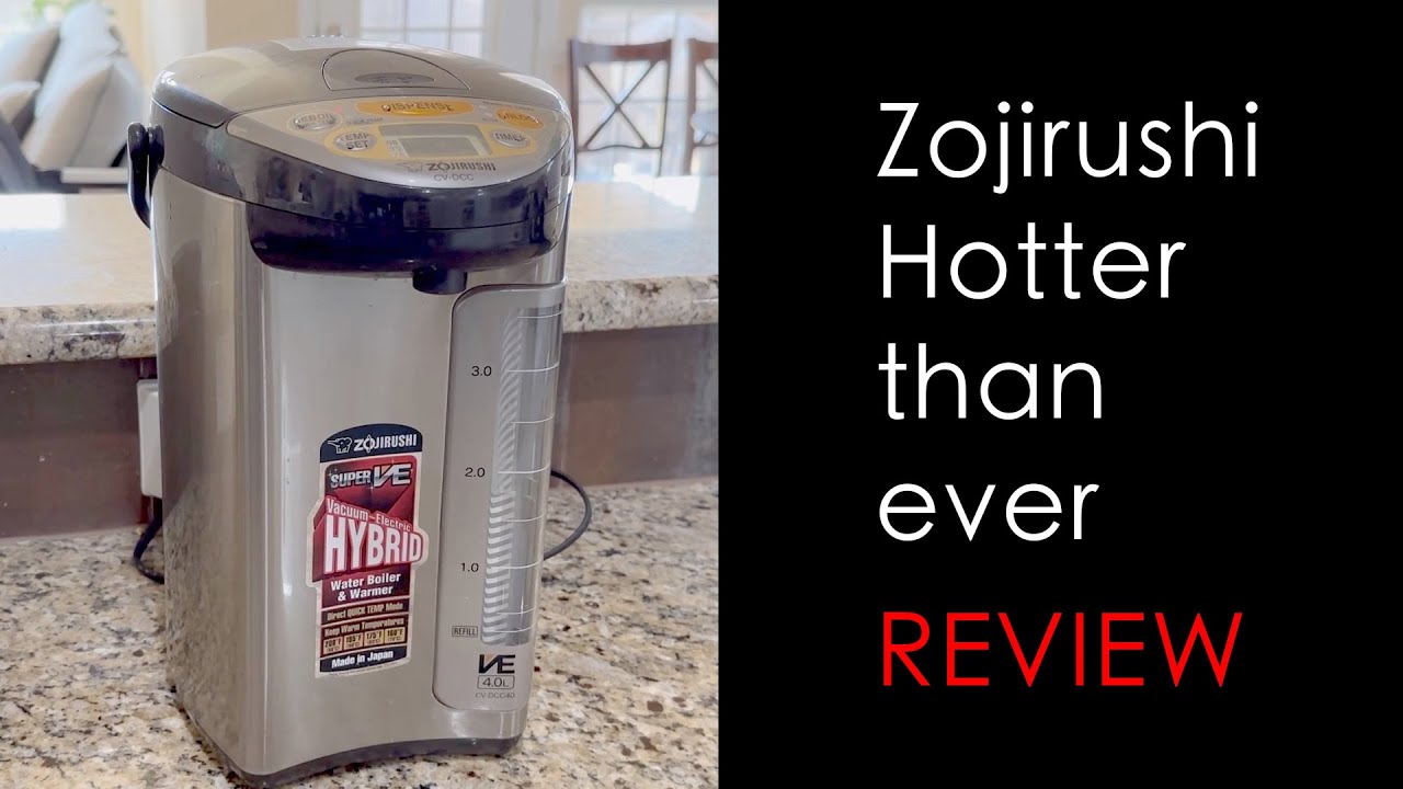 Zojirushi Water Boiler Review - Fun Diego Family