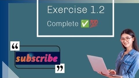 Exercise 1.2 Class 9th  Unit 1.                           #maths #class 9th #Question no (3,4 5,6)