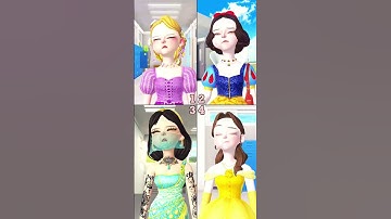 Thumbnail of Which candy you want? 😱❤️ Disney princess 😱 #zepeto #shortvideo #princess #viral #cute