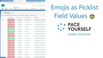 Salesforce: Use Emojis as Picklist Field Values