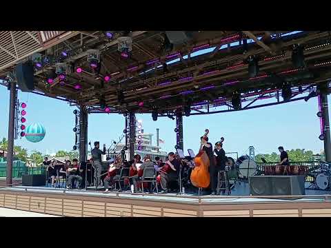 Spackenkill High School band at Disney Springs May 23, 2025