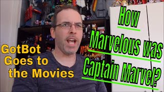 Captain Marvel (Spoilers AFTER First 7 Mins.) - GotBot Goes To the Movies