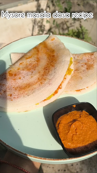 🌿 Mysore Masala Dosa Recipe 🌿 #TastyRecipes #HomeCooking #ViralRecipe #EasyRecipes #FoodLove #Yummy