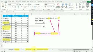 Example 1: Sumifs formula special usage in excel - MS excel Tips and Tricks