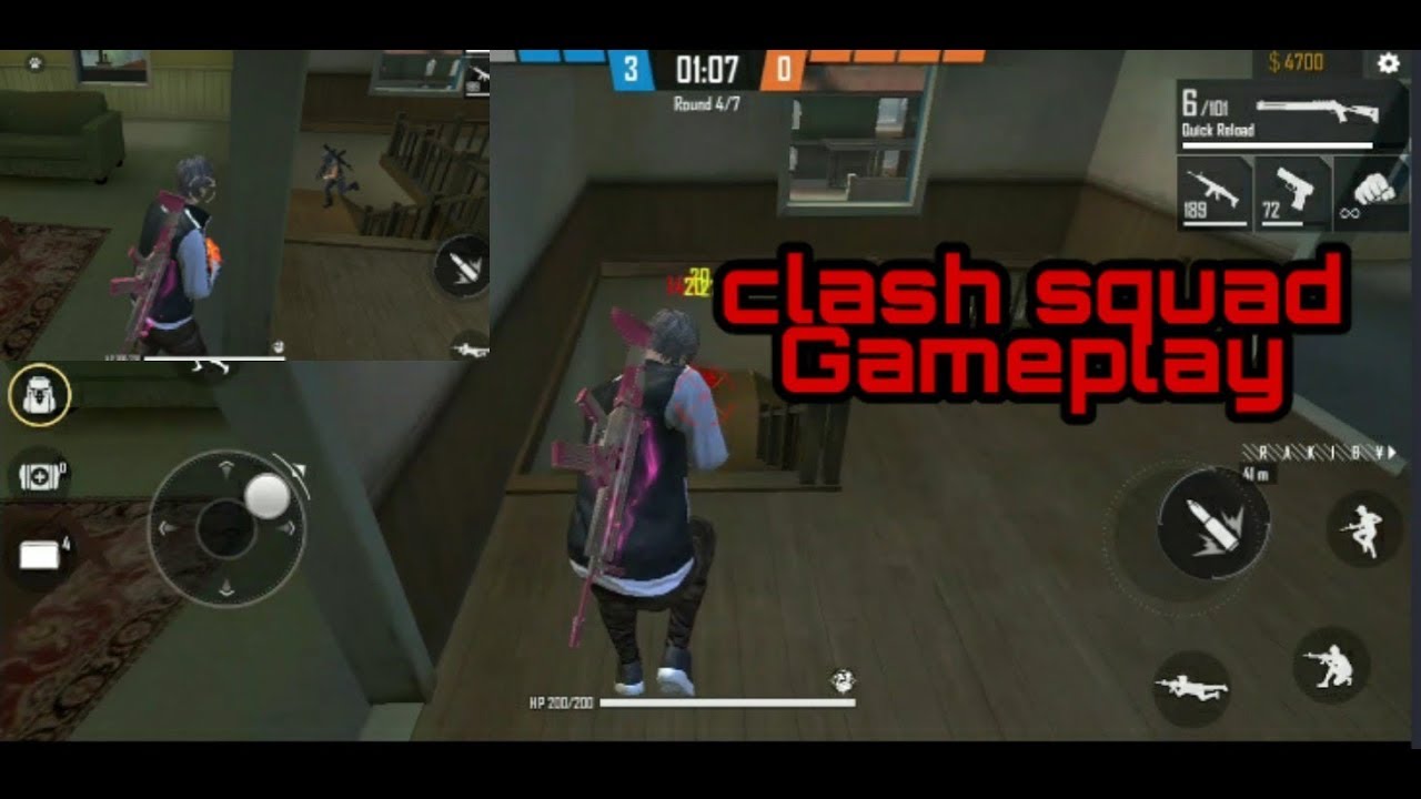 Free Fire clash squad gameplay in tamil - YouTube