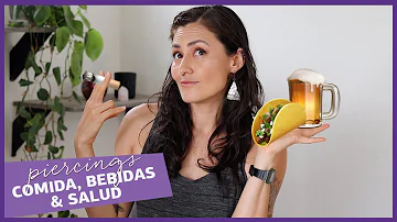 ¿Puedo beber refrescos con un piercing en el labio?