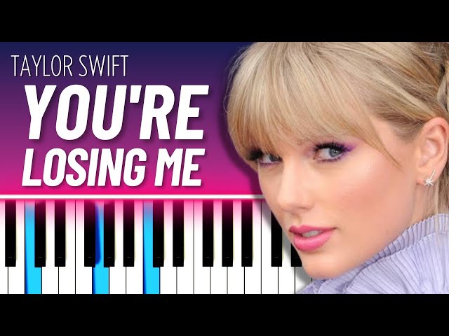 You're Losing Me (EASY PIANO TUTORIAL) - Taylor Swift class=