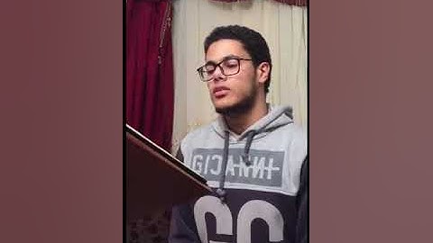 اجمل تقليد مستحيل  للشيخ ياسر الدوسري من شاب مصري القارئ أحمد إبراهيم