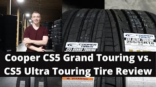 Cooper CS5 Grand Touring vs. Cooper CS5 Ultra Touring | Cooper All-Season Tire Review