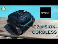 WYBOT C2 Vision Cordless POOL ROBOT 200m2 Floor and Walls 3 hour Autonomy - Unboxing and Test
