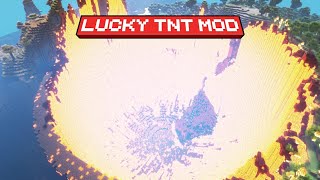 ОБЗОР МОДА Minecraft НА ОГРОМНОЕ КОЛИЧЕСТВО ДИНАМИТА Lucky TNT 1.20.1 #2