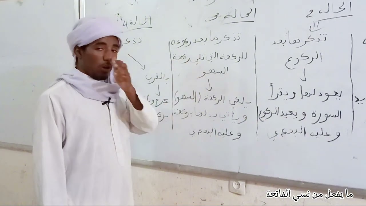 حالات نسيان الفاتحة، وما يترتب عن كل حالة#الحلقة 133